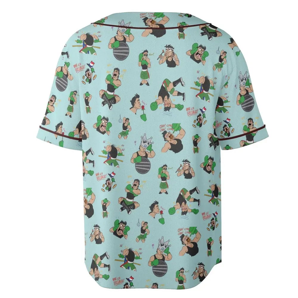 Mac baby Punch-Out Unisex Baseball Jersey - 4