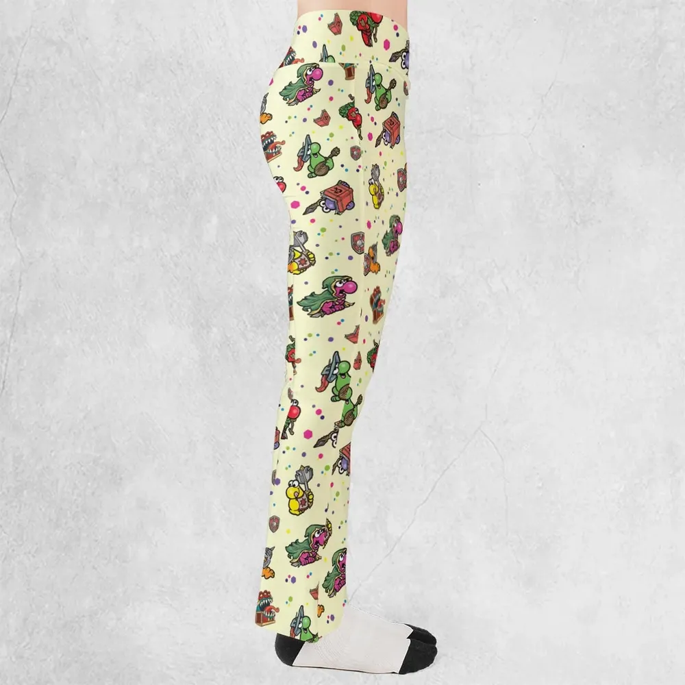 Nerd Candy DnD Flare Leggings - 2