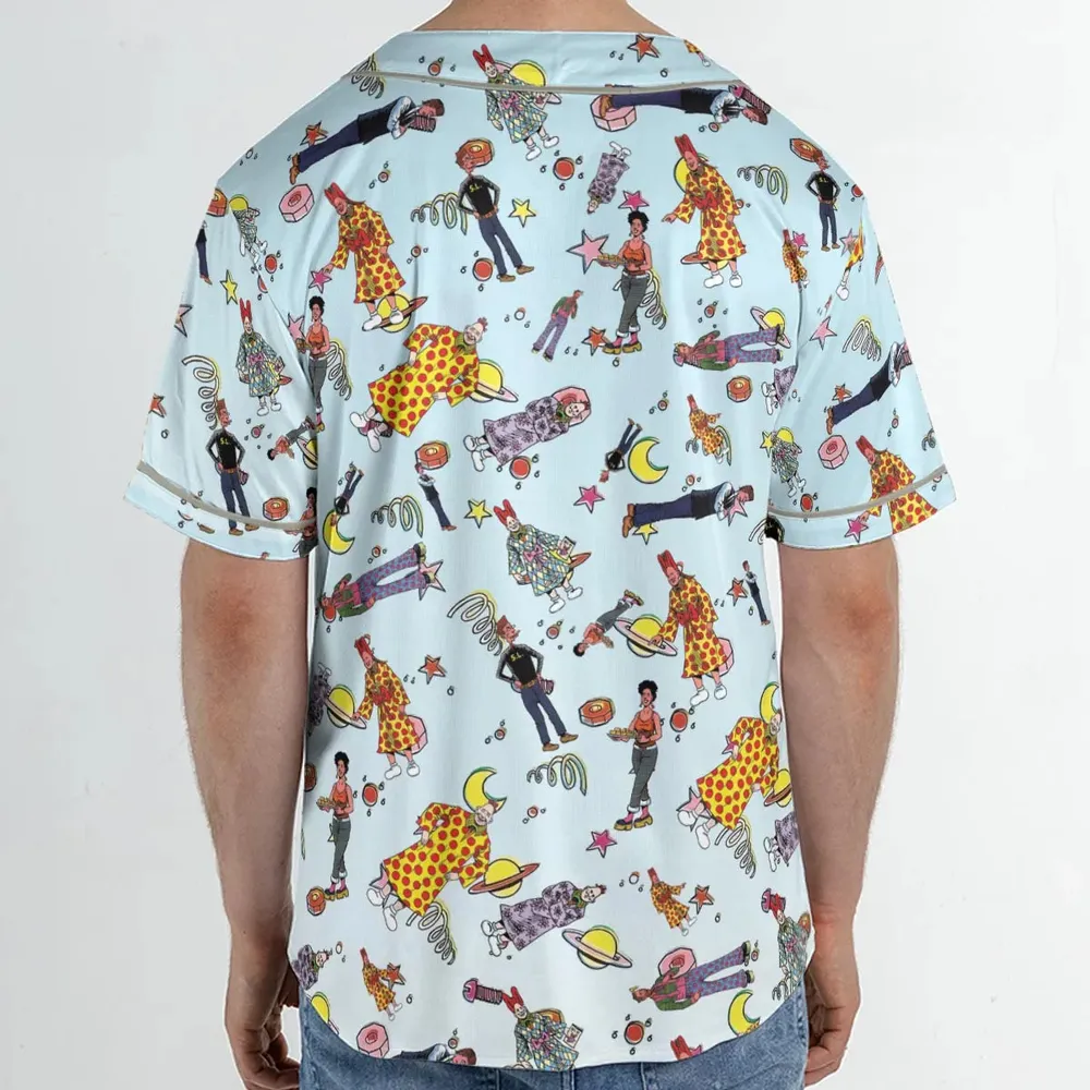 Zippy The Pinhead Characters Unisex Baseball Jersey - 2