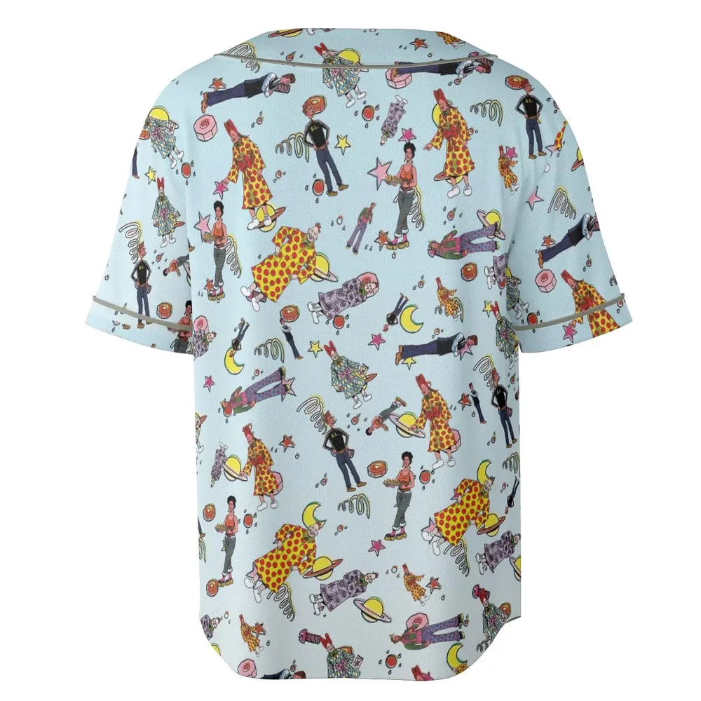 Zippy The Pinhead Characters Unisex Baseball Jersey - 4