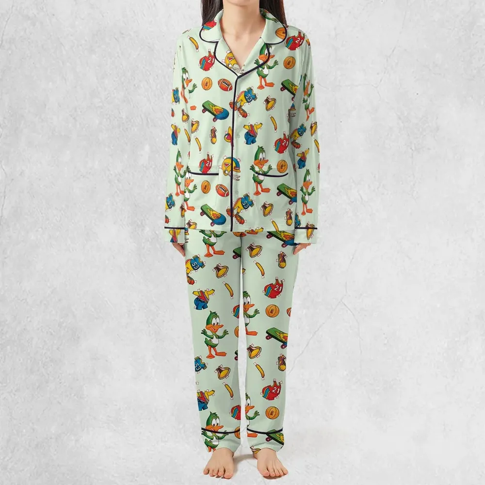 Plucky Duck Tiny Toon Adventures Pajamas Set - 2