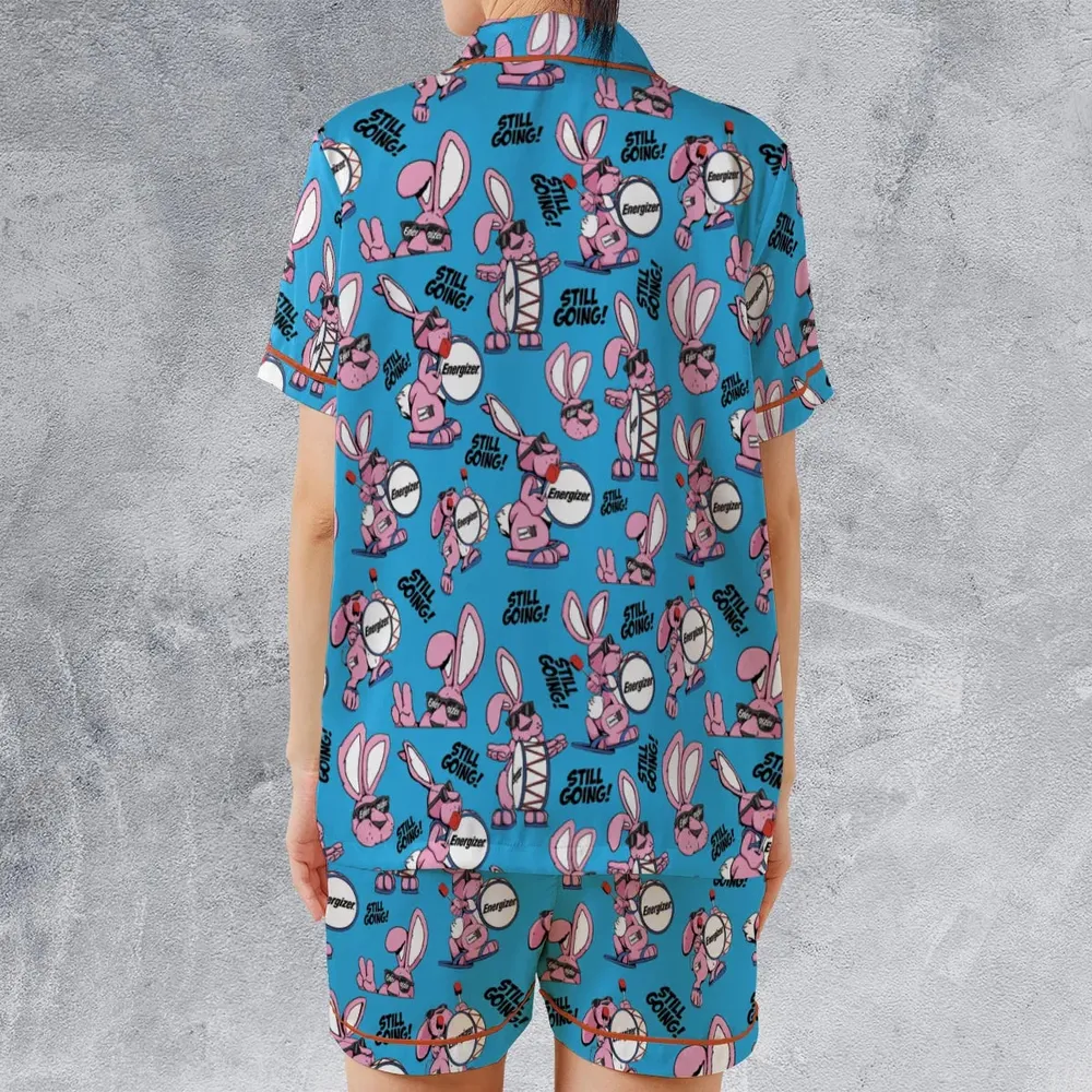 The Energizer Bunny Still Going Satin Short-Sleeve Pajamas Set - 2