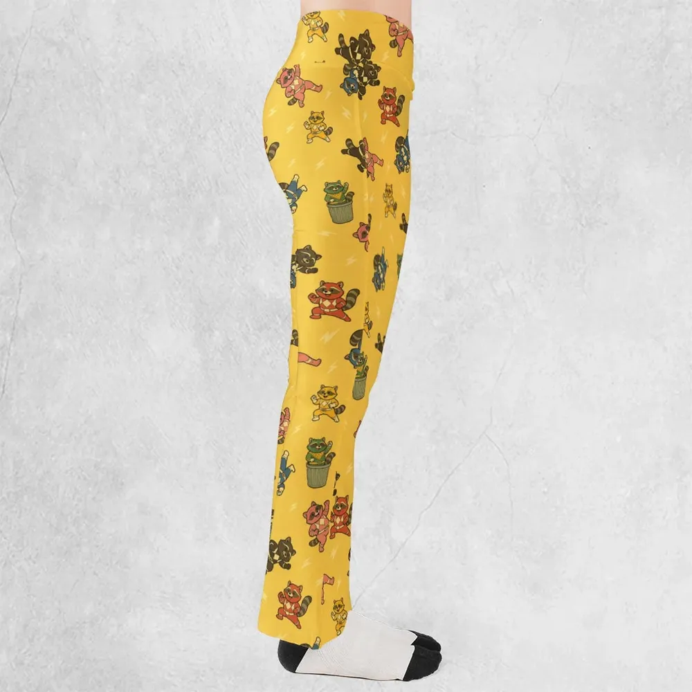 Morphin Time Trash Panda Flare Leggings - 2