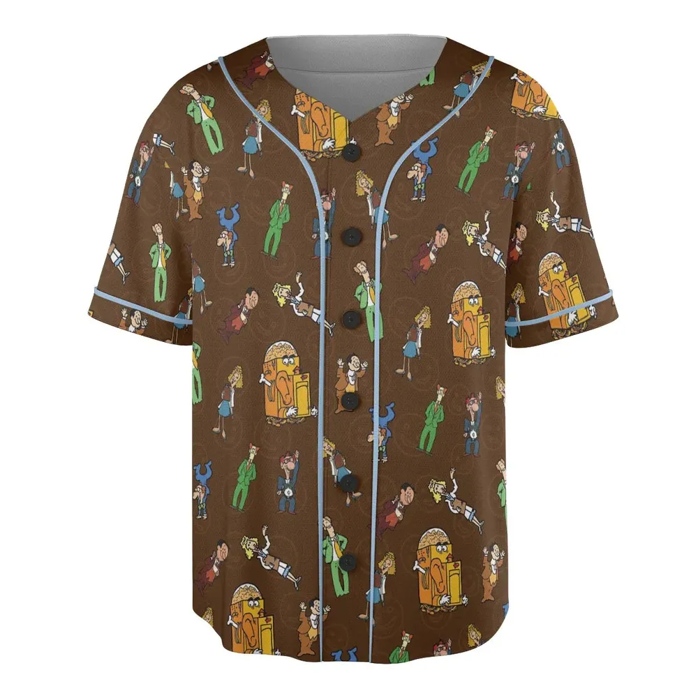 Grins and Smiles And Giggles And Laugh Unisex Baseball Jersey - 3