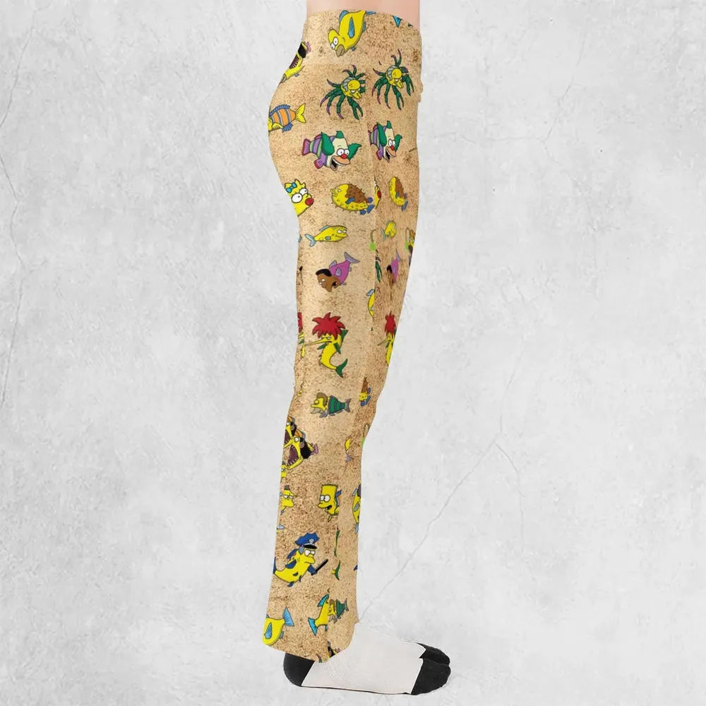 Shrimpsons The Simpsons Flare Leggings - 2