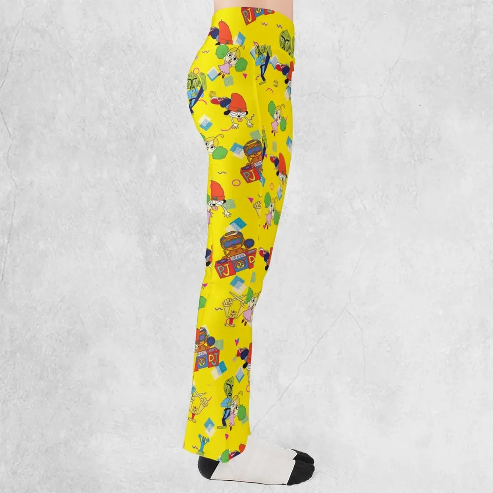 Parappa and Friends Flare Leggings - 2