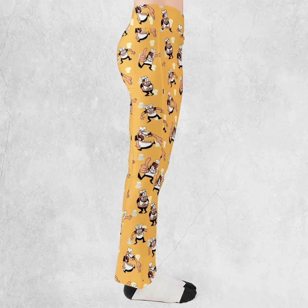 Peppino Sprites Pizza Tower Flare Leggings - 2