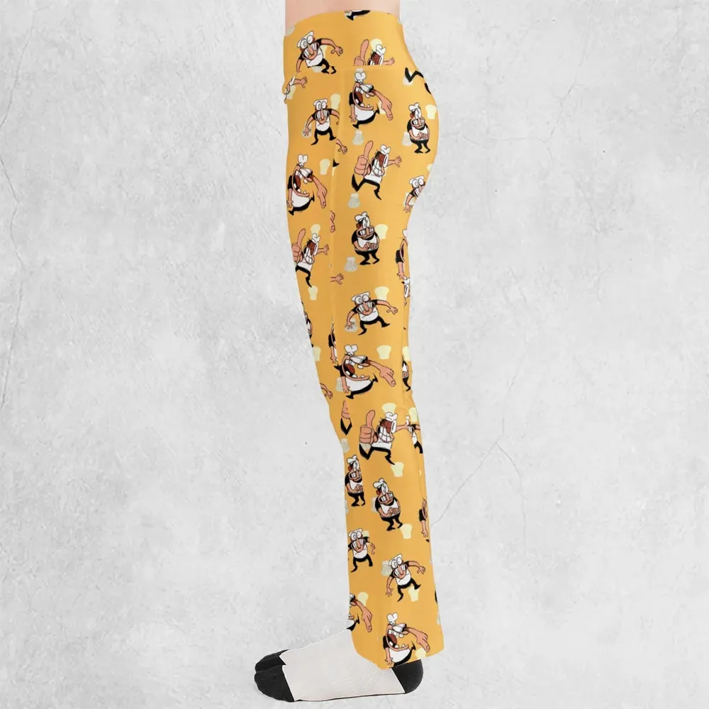 Peppino Sprites Pizza Tower Flare Leggings - 3