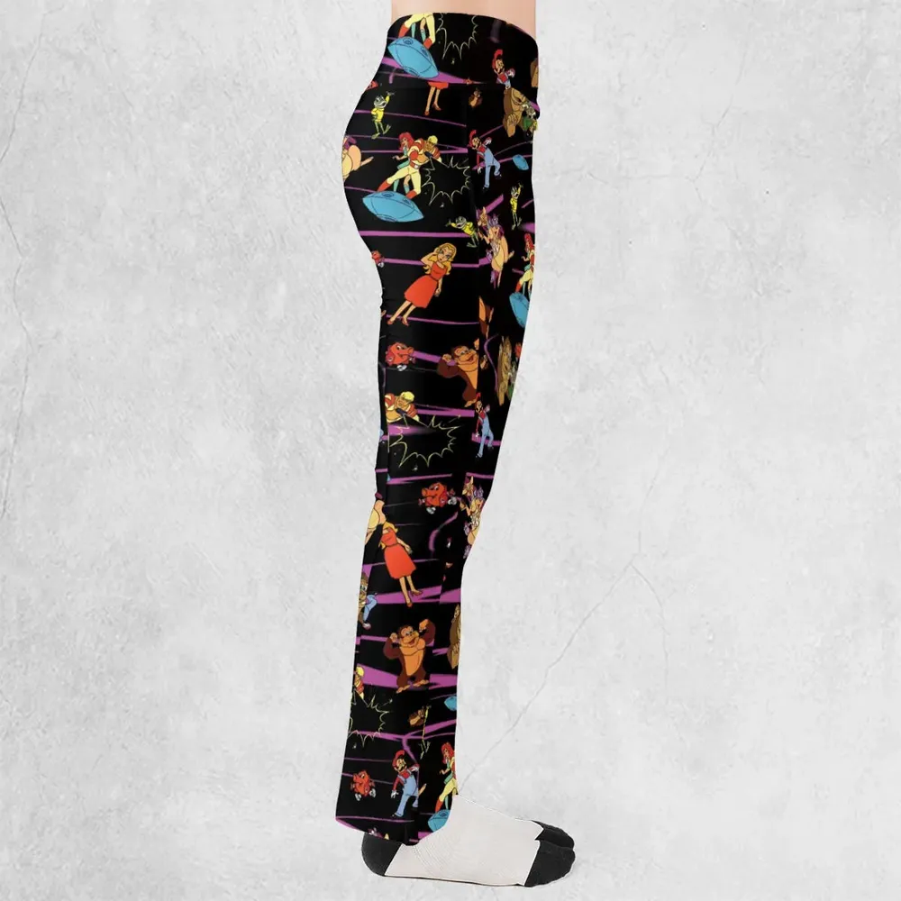 Saturday Supercade Characters Flare Leggings - 2