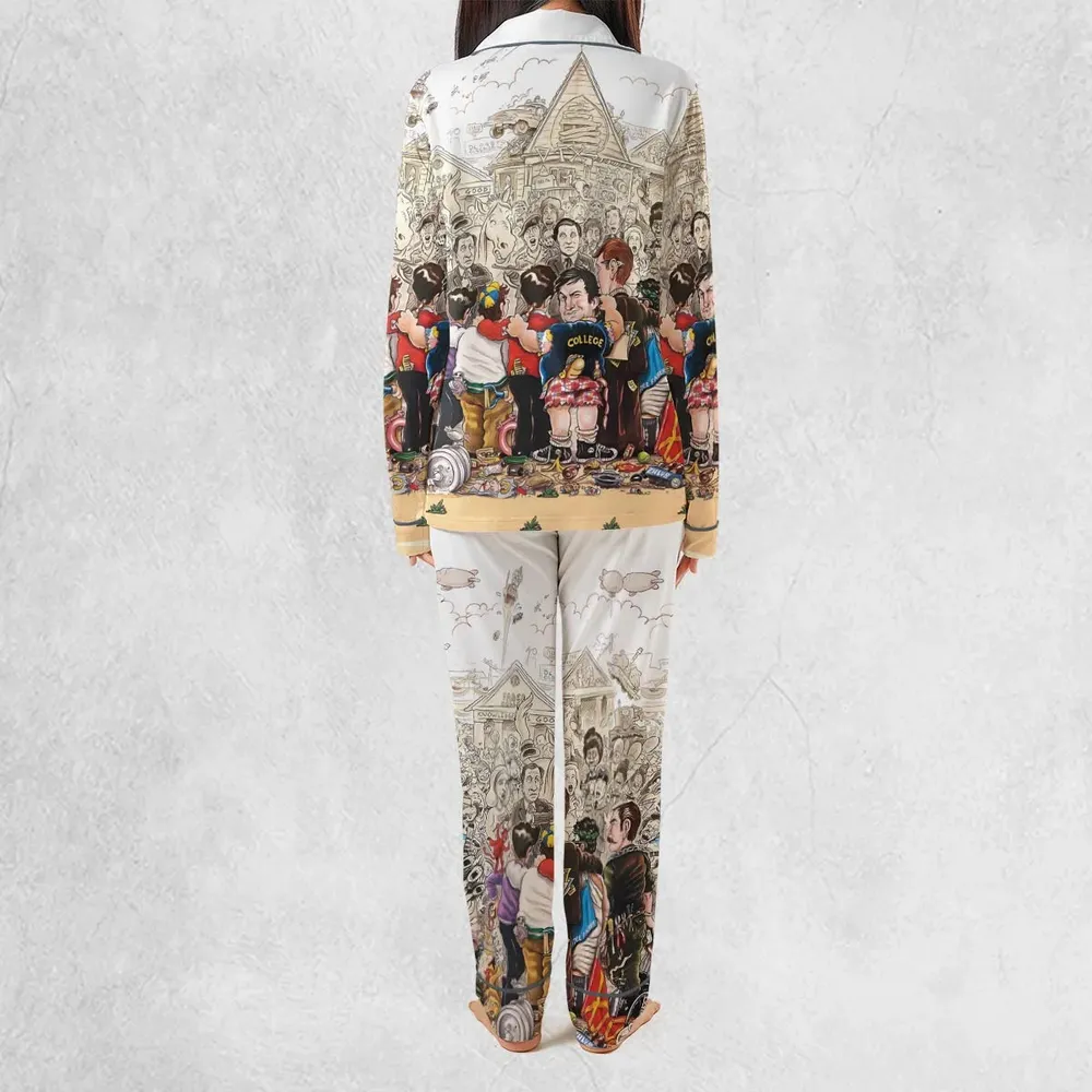 Guess Who's Back? National Lampoon Animal House Pajamas Set - 3