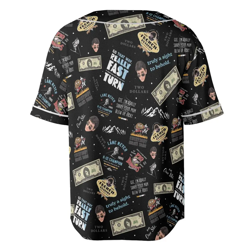 Better Off Dead Unisex Baseball Jersey - 4