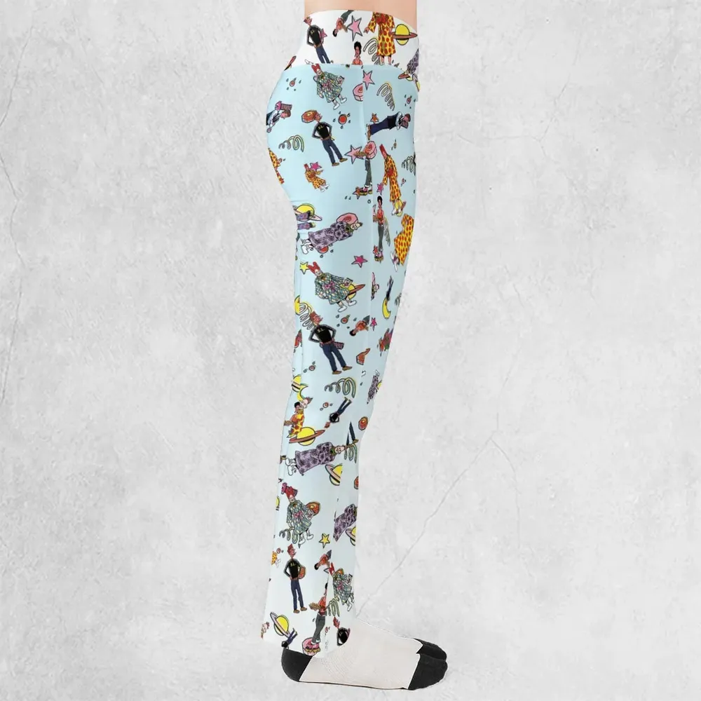 Zippy The Pinhead Characters Flare Leggings - 2