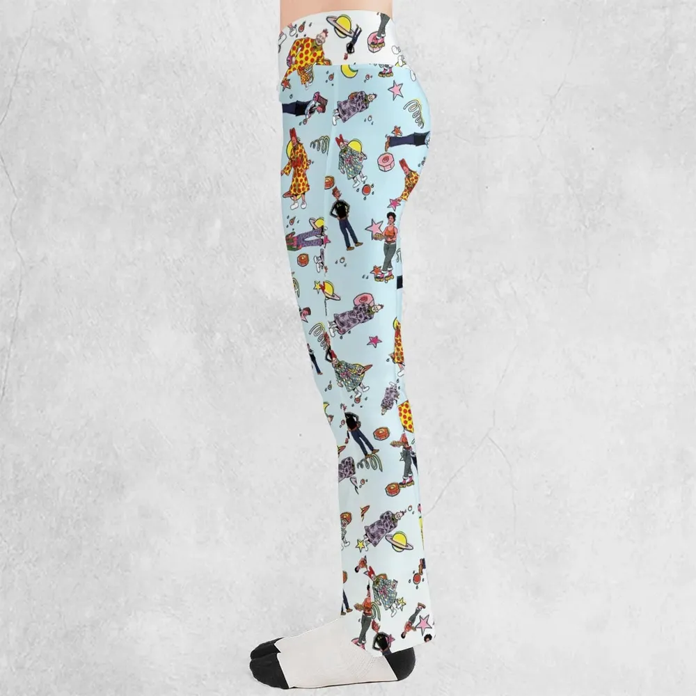 Zippy The Pinhead Characters Flare Leggings - 3