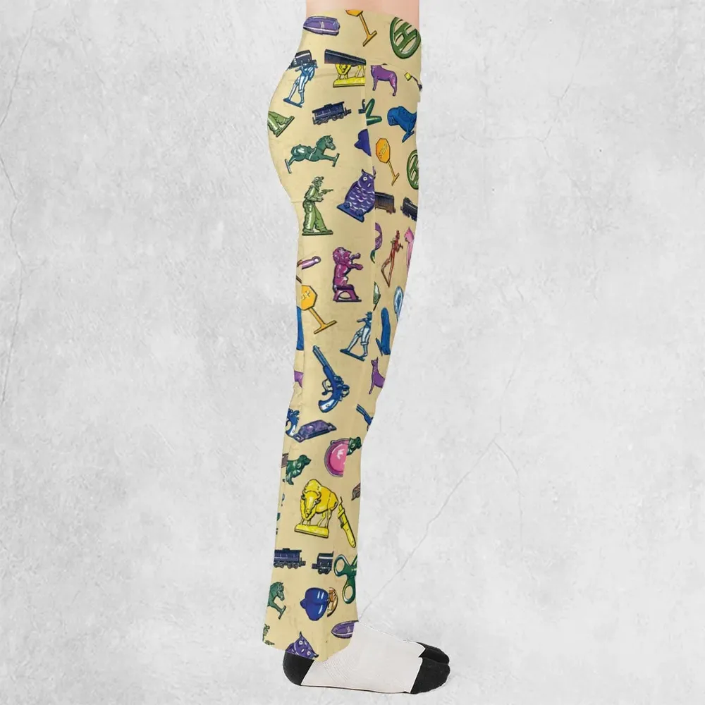 60s Cracker Jack Prizes Flare Leggings - 2