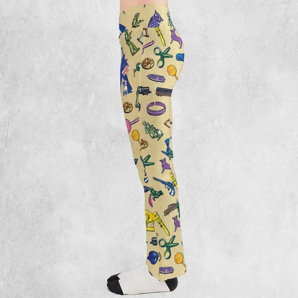 60s Cracker Jack Prizes Flare Leggings - 3