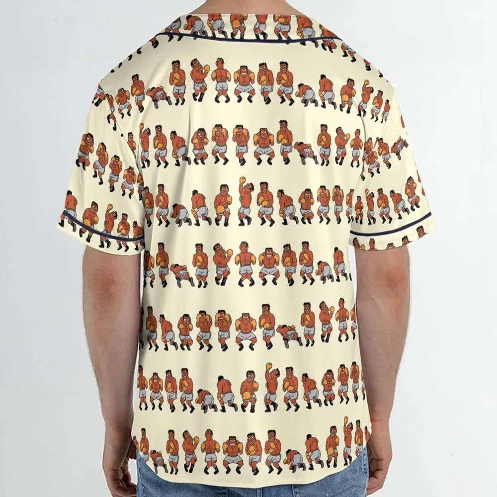 Mike Tyson's Punch-Out!! Unisex Baseball Jersey - 2