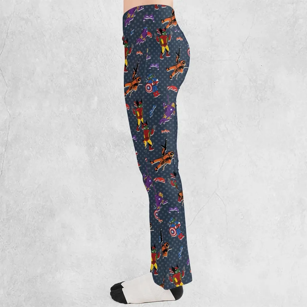 Super Turtles TMNT Flare Leggings - 3