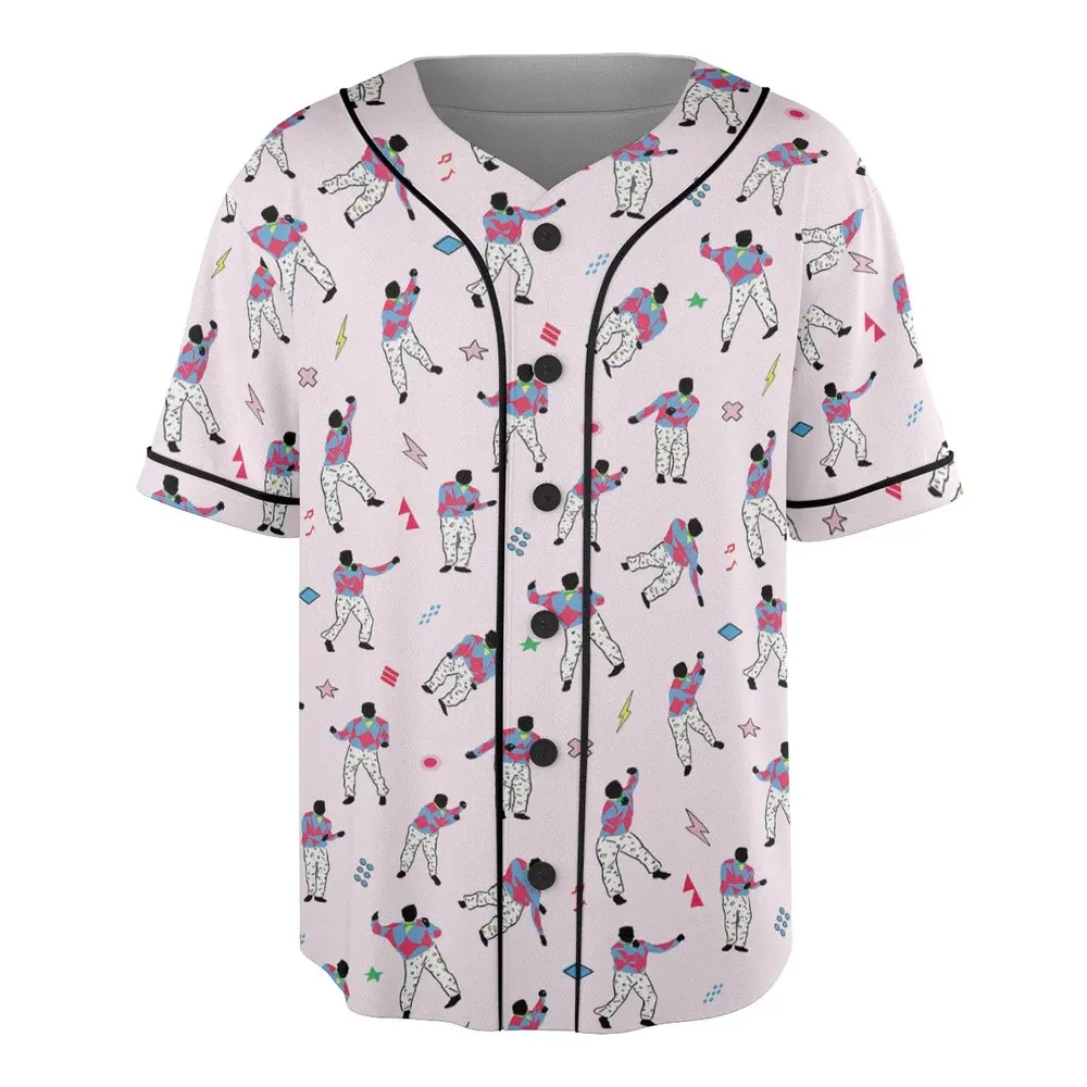 Carlton Dance The Fresh Prince of Bel-Air Unisex Baseball Jersey - 3