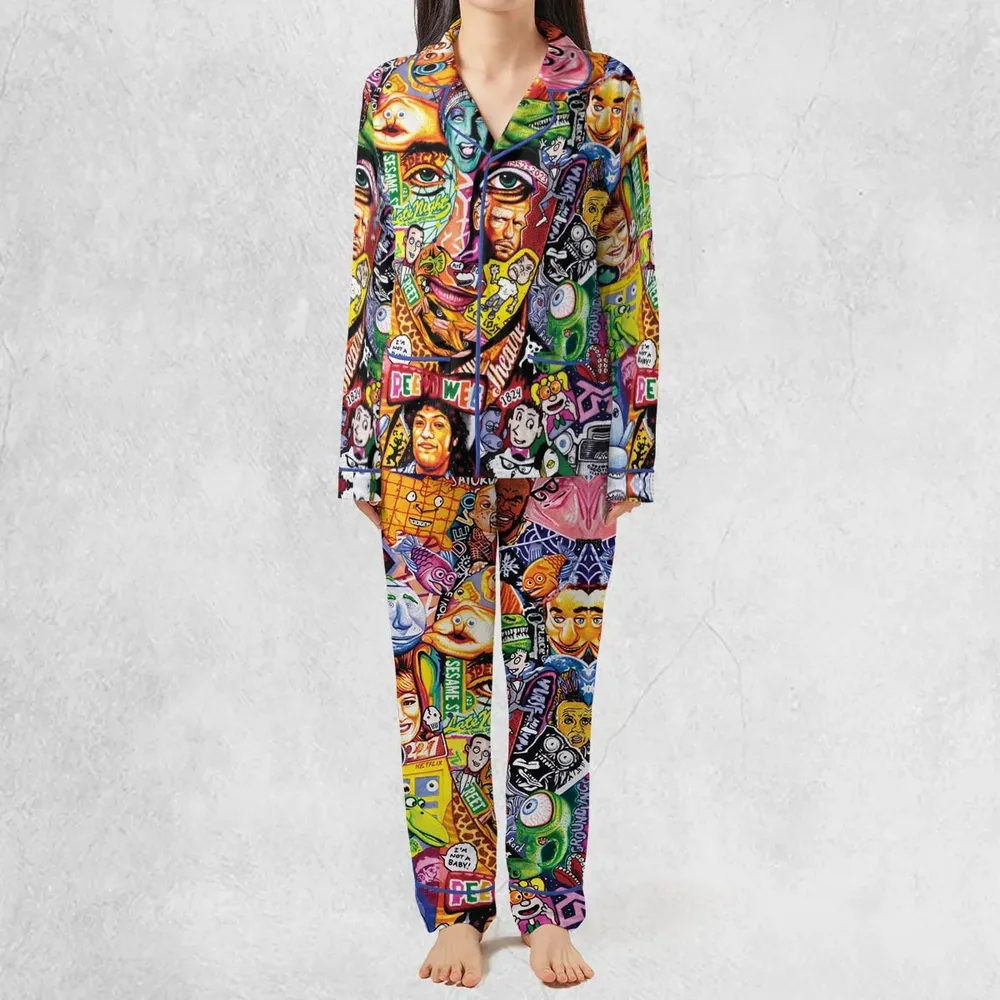 Scavenger Hunt Pee Wee Herman Pajamas Set - 2