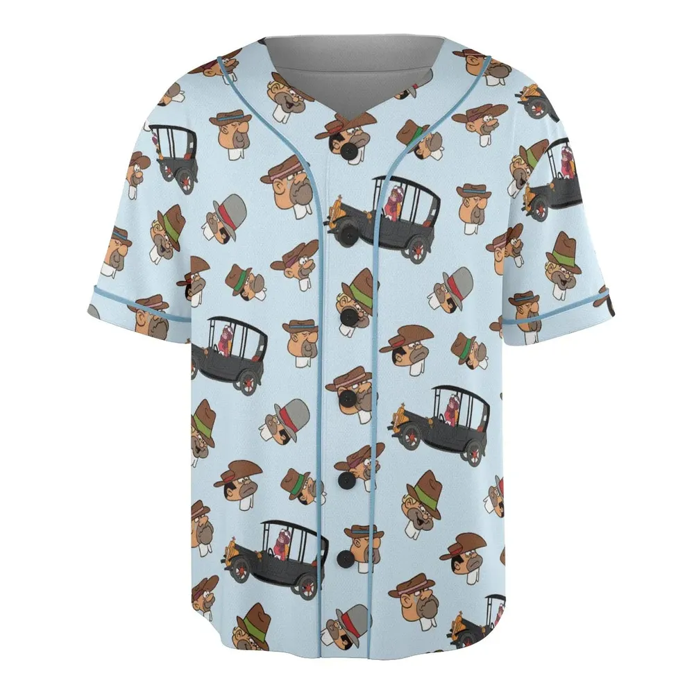The Perils of Penelope Pitstop Unisex Baseball Jersey - 3