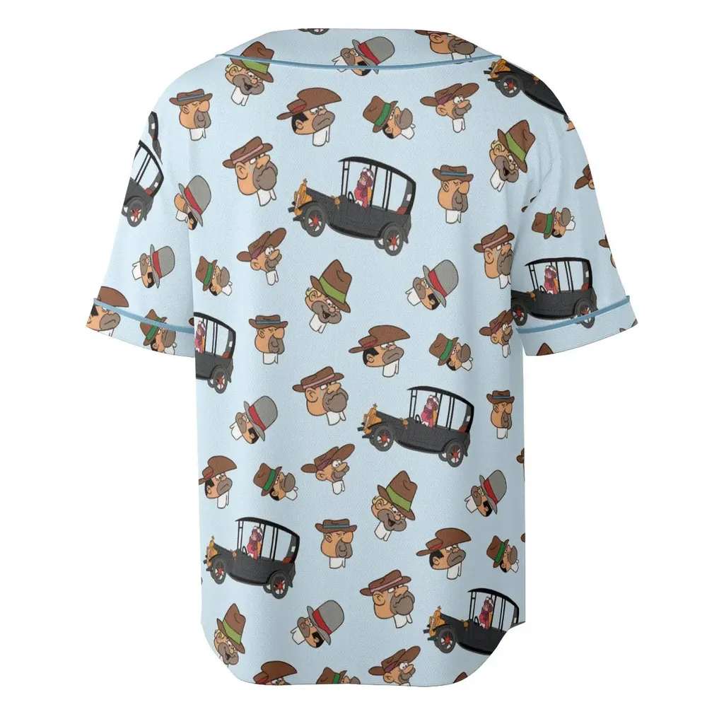 The Perils of Penelope Pitstop Unisex Baseball Jersey - 4