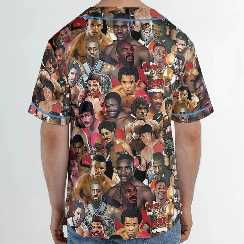 Fight Night Fit Boxing Legends Unisex Baseball Jersey - 2