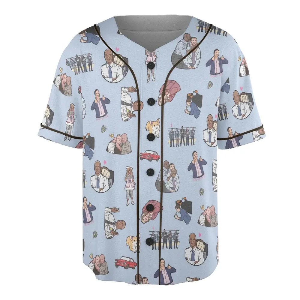 Huge Brooklyn Energy Unisex Baseball Jersey - 3
