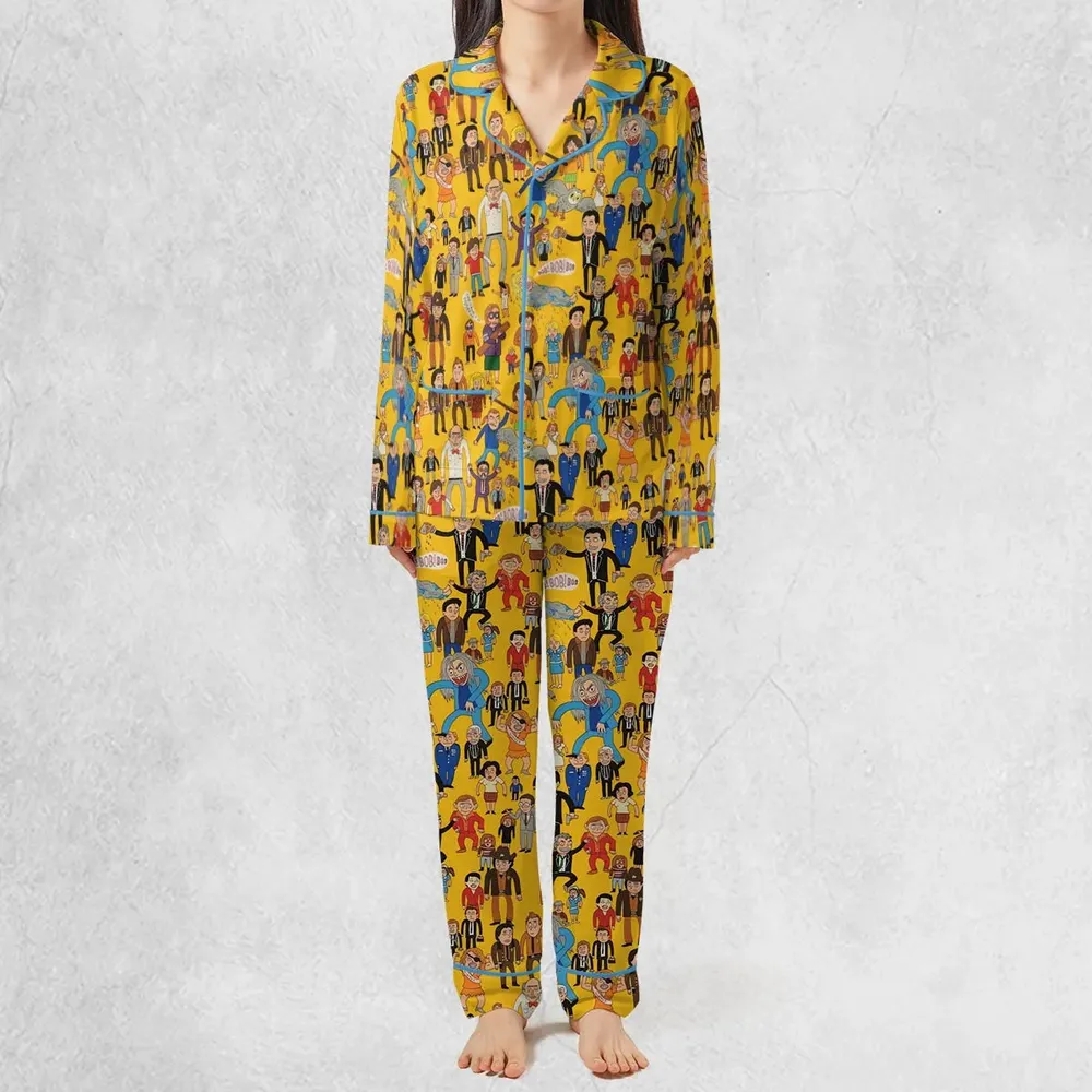 Lynch Vibes Twin Peaks Pajamas Set - 2