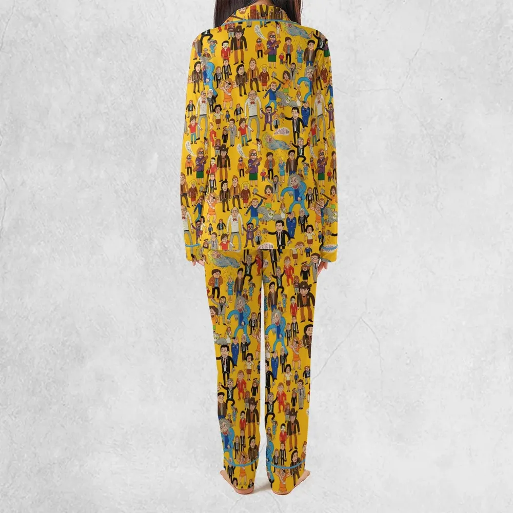 Lynch Vibes Twin Peaks Pajamas Set - 3