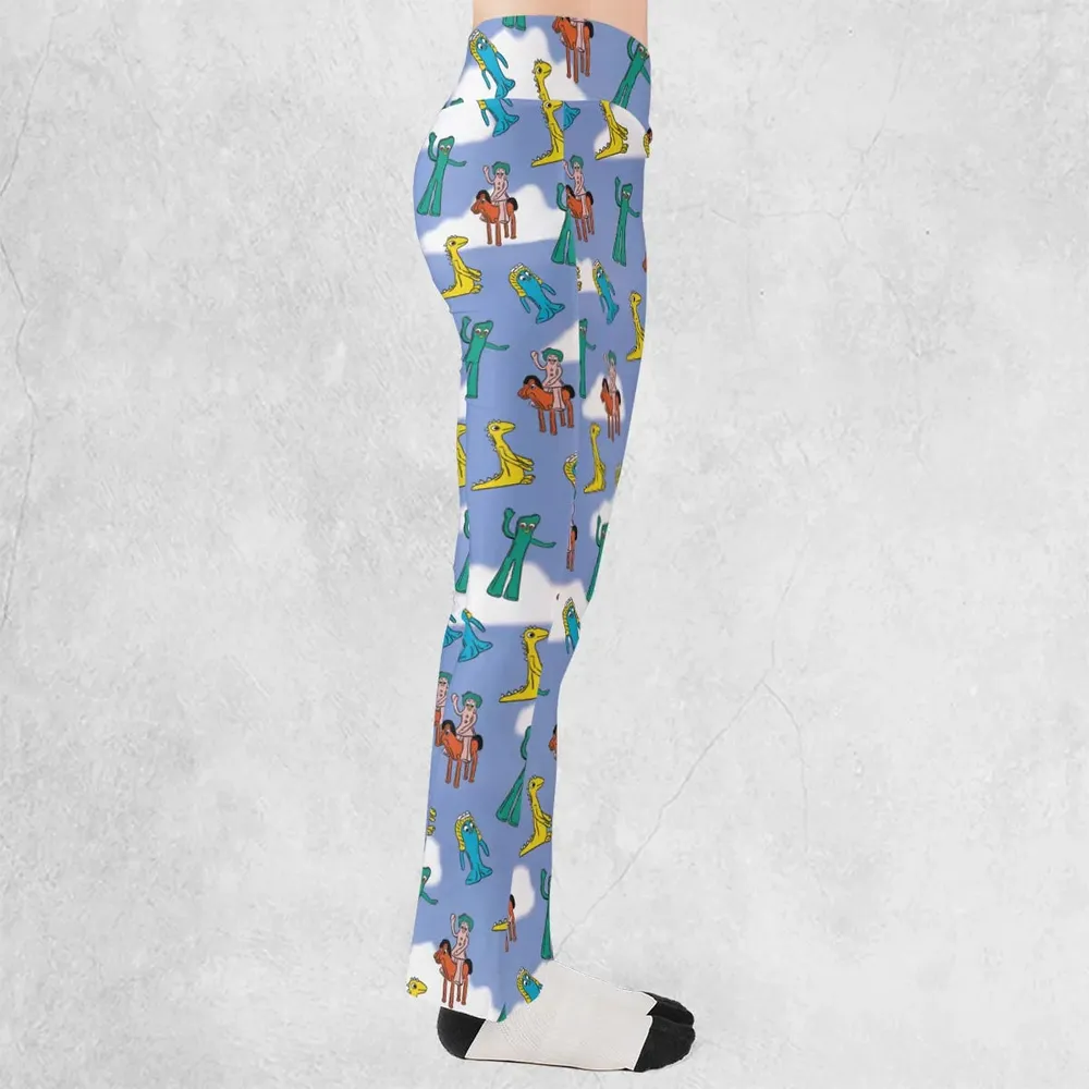 Gumby Characters Flare Leggings - 2