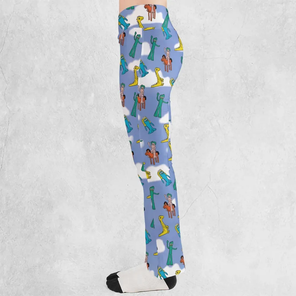 Gumby Characters Flare Leggings - 3