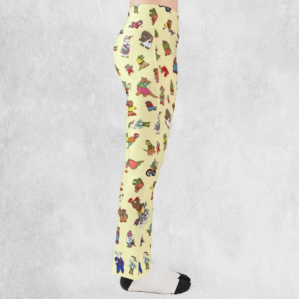 Sweet Pickles Characters Flare Leggings - 2
