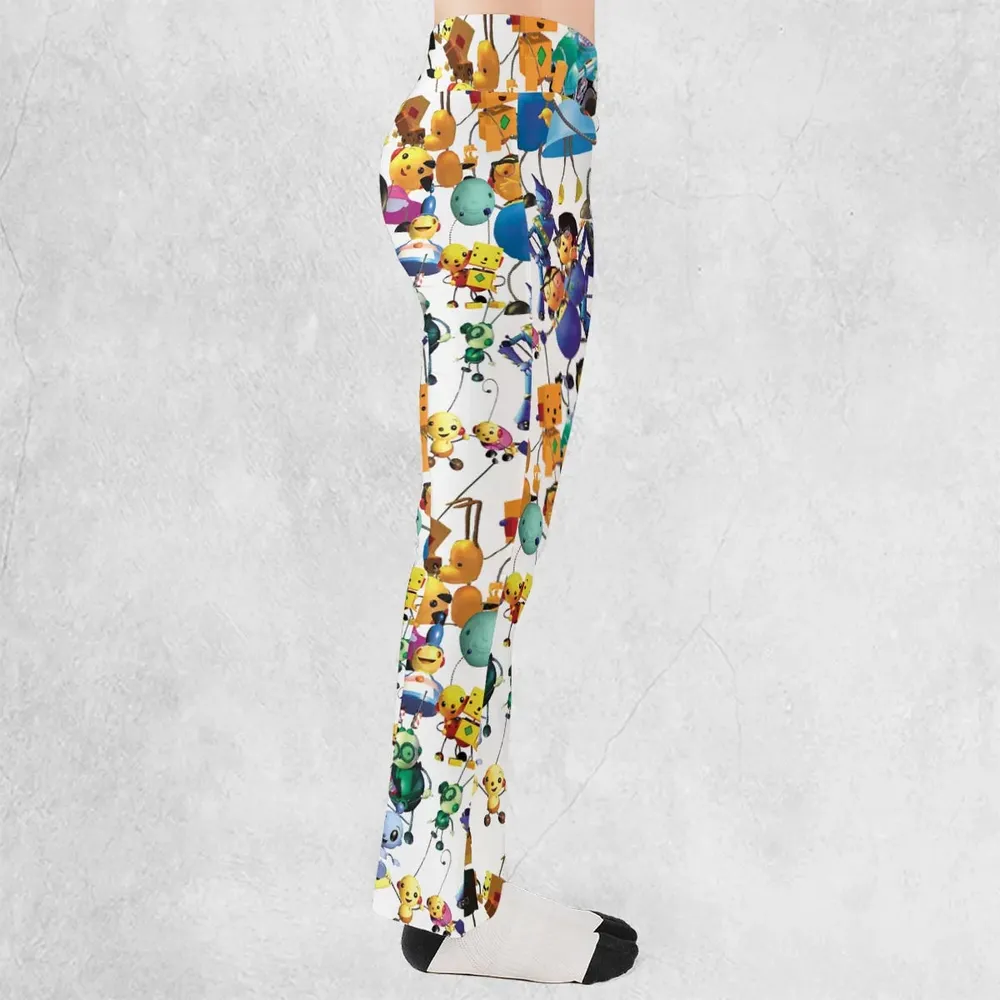 Rolie Polie Olie Seamless Flare Leggings - 2