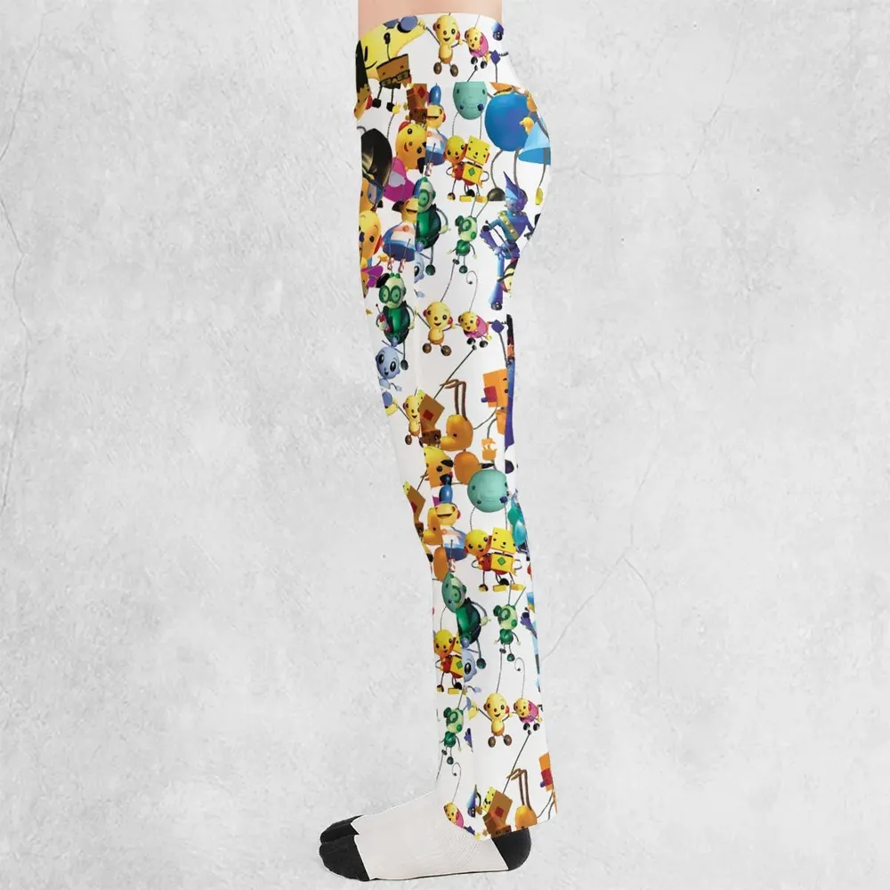 Rolie Polie Olie Seamless Flare Leggings - 3