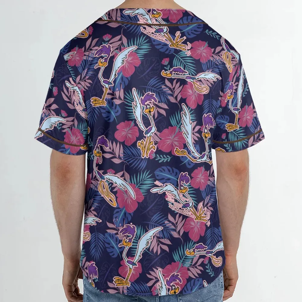 The Road Runner Unisex Baseball Jersey - 2