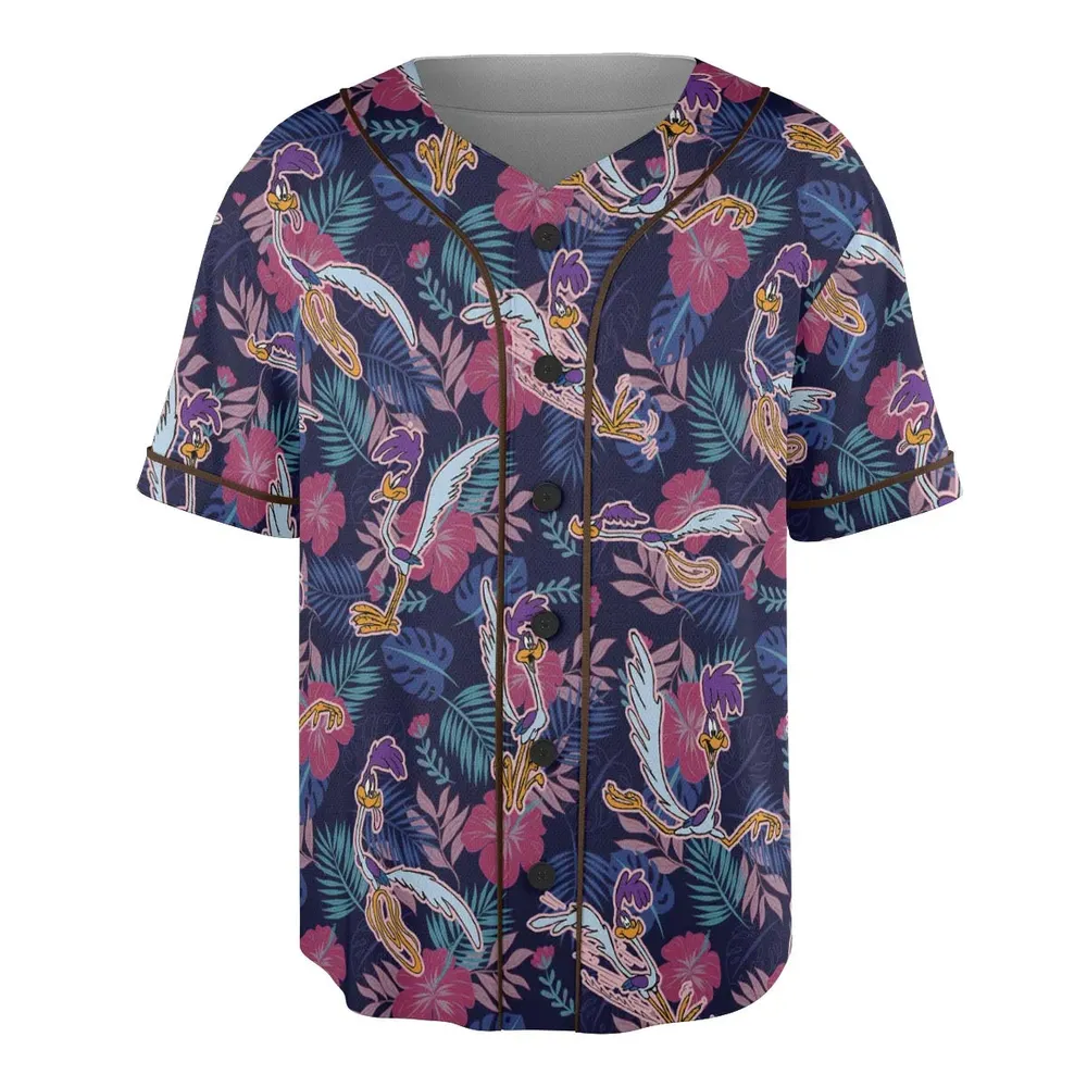 The Road Runner Unisex Baseball Jersey - 3