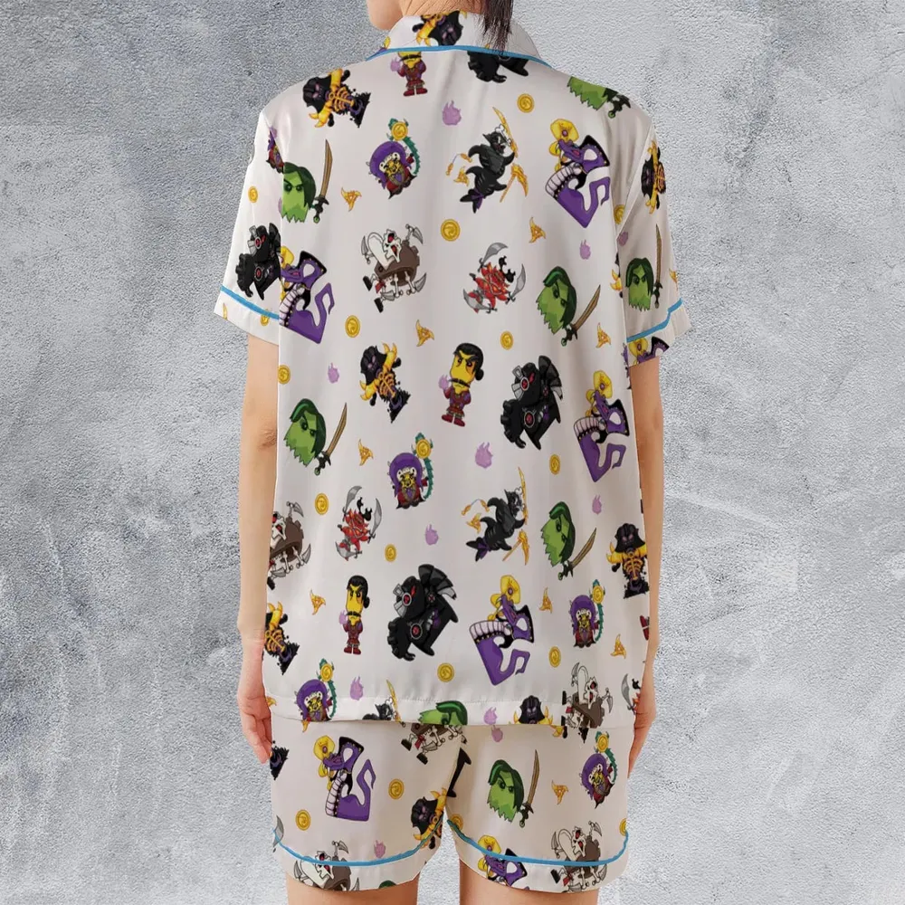 Ninjago Villains Satin Short-Sleeve Pajamas Set - 2