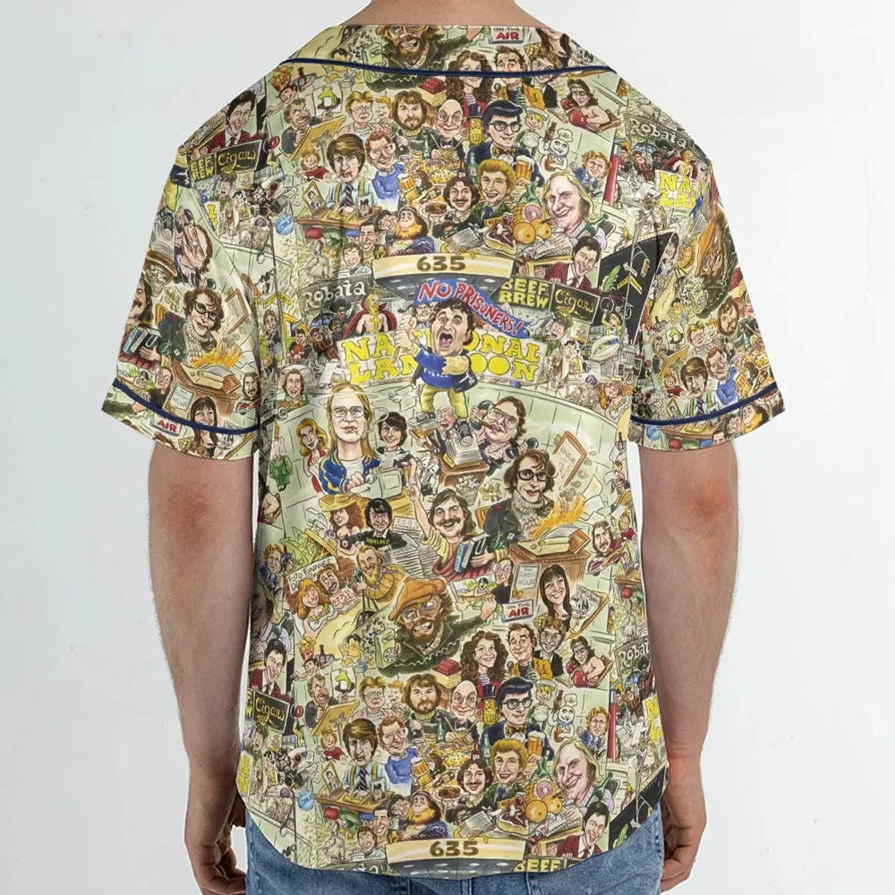 Drunk Stoned Brilliant Dead Unisex Baseball Jersey - 2