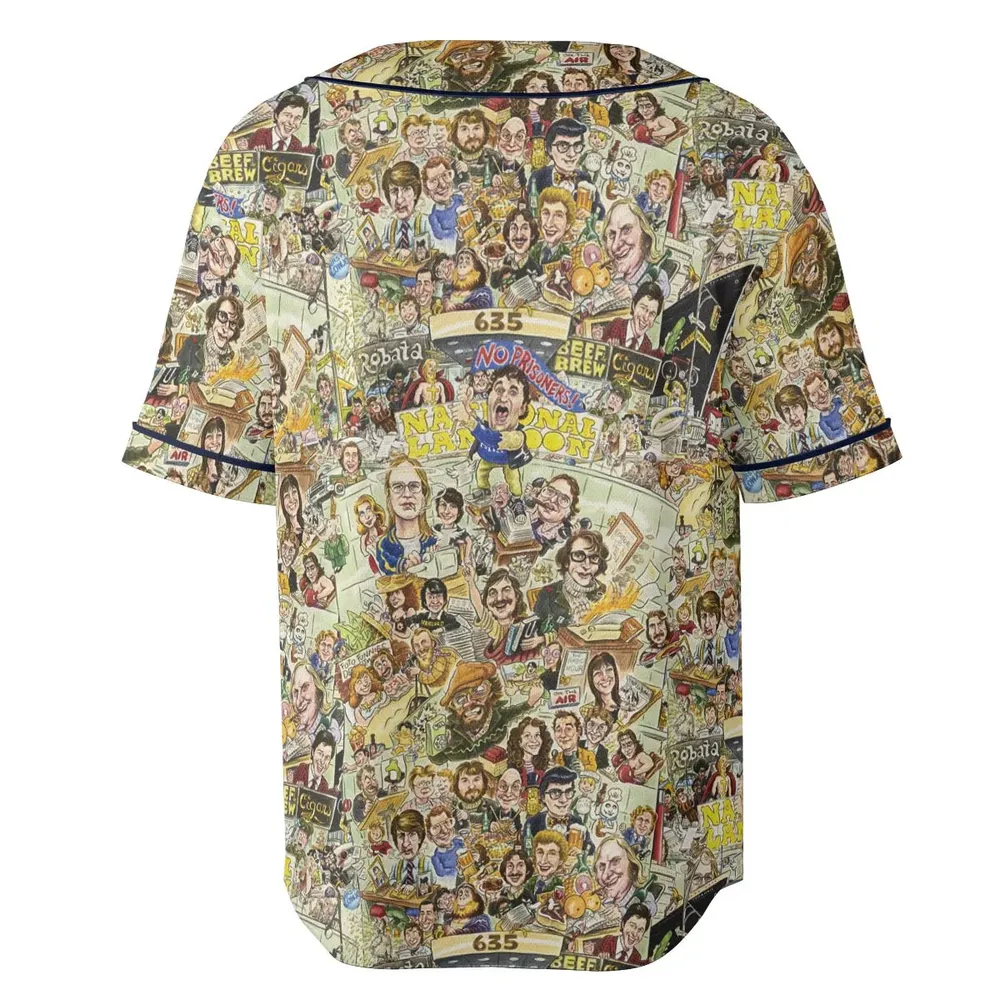 Drunk Stoned Brilliant Dead Unisex Baseball Jersey - 4