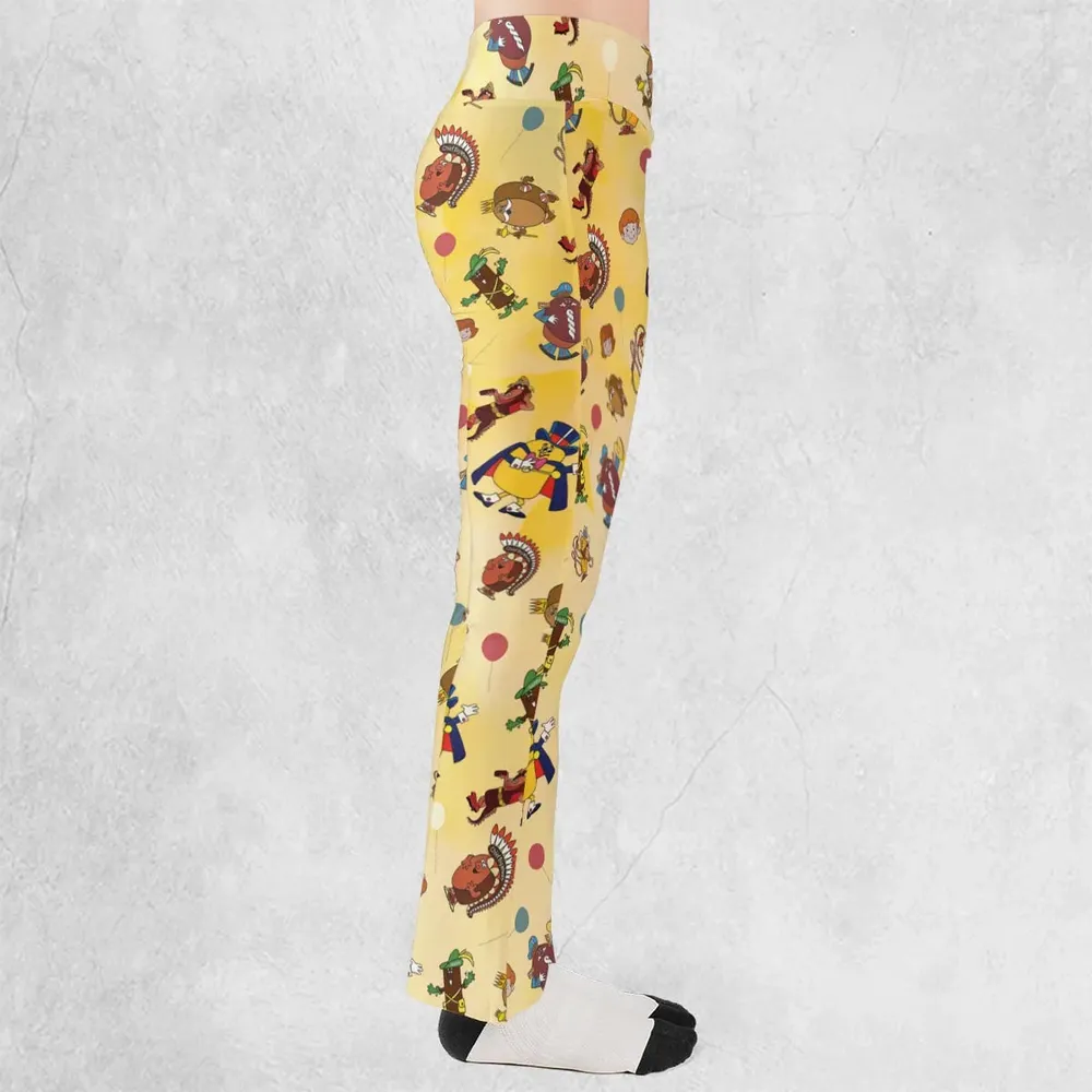 Hostess Gang Mascot Characters Flare Leggings - 2