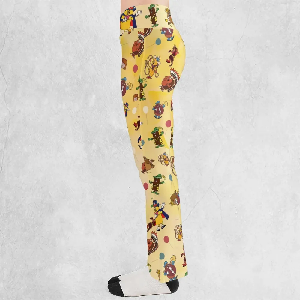 Hostess Gang Mascot Characters Flare Leggings - 3