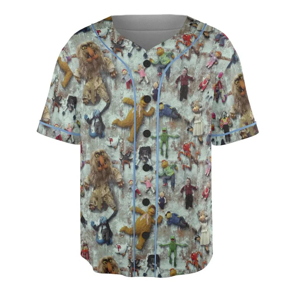 Together Again The Muppet Show Unisex Baseball Jersey - 3