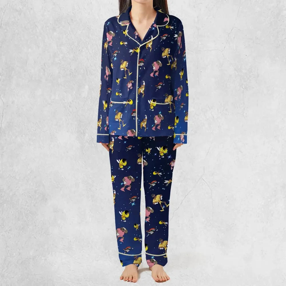 Brown Hornet characters Pajamas Set - 2