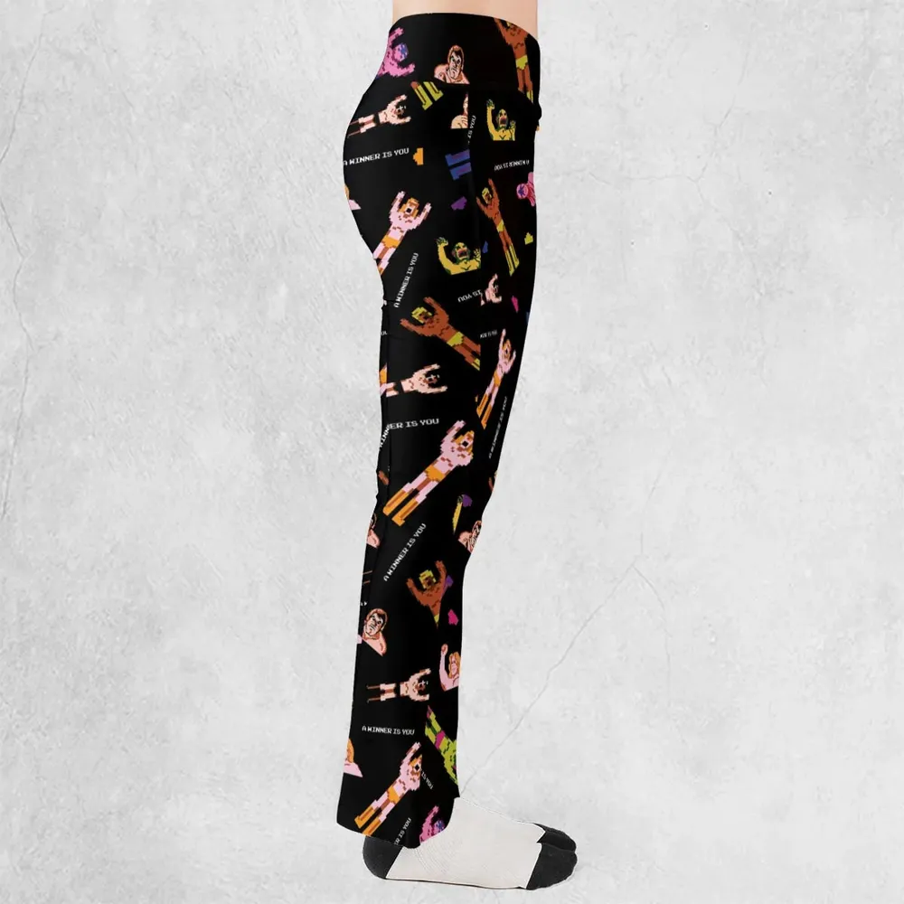 Wrestling Fighters Pro Wrestling Flare Leggings - 2