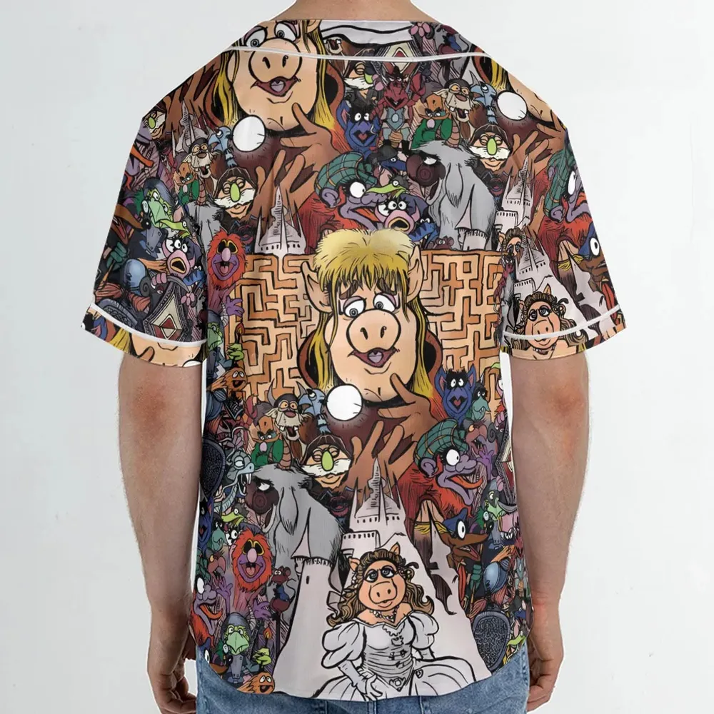 The Gob-Link King Unisex Baseball Jersey - 2