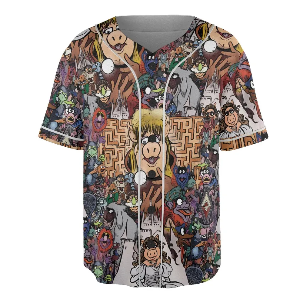 The Gob-Link King Unisex Baseball Jersey - 3