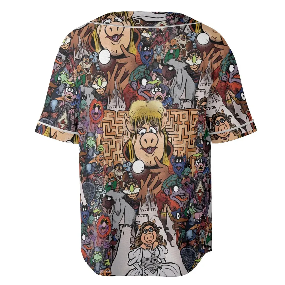 The Gob-Link King Unisex Baseball Jersey - 4
