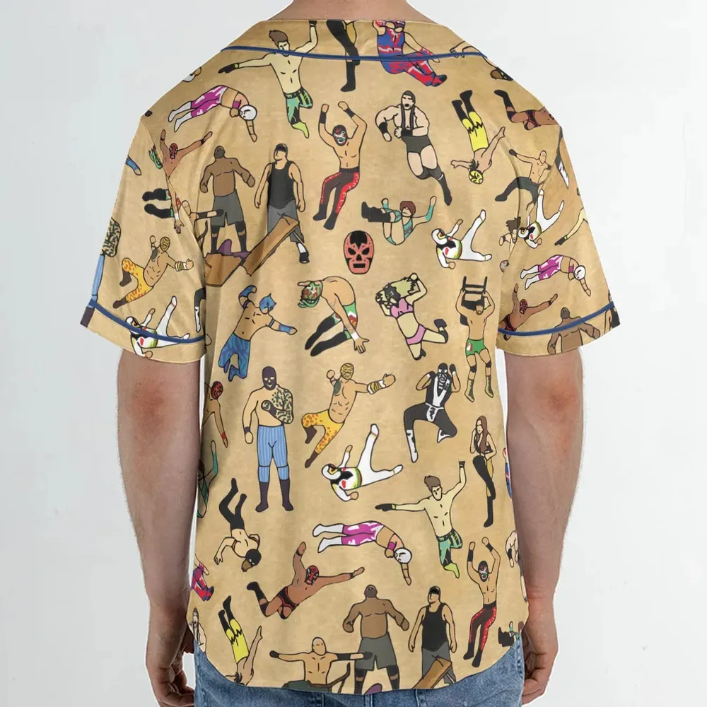 Lucha Undergound Unisex Baseball Jersey - 2