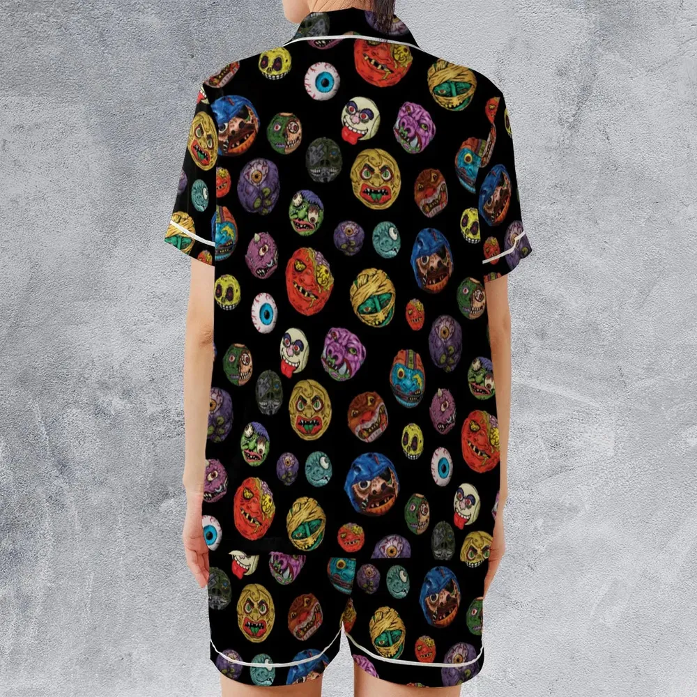 Madballs Toys Satin Short-Sleeve Pajamas Set - 2