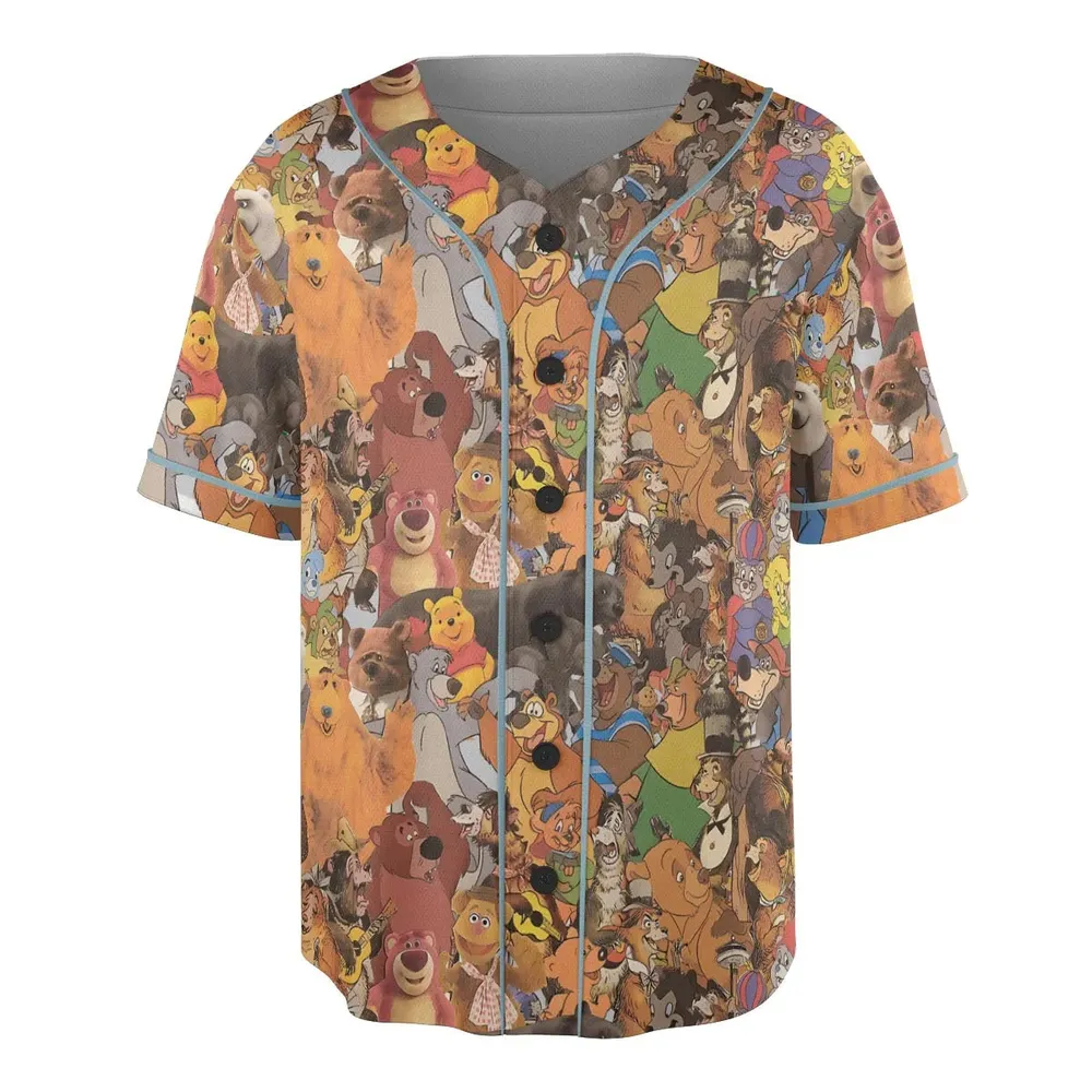 Bear Squad Unisex Baseball Jersey - 3